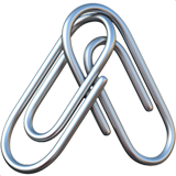 linked-paperclips_1f587